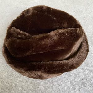 Laura Ashley Faux Fur Hat